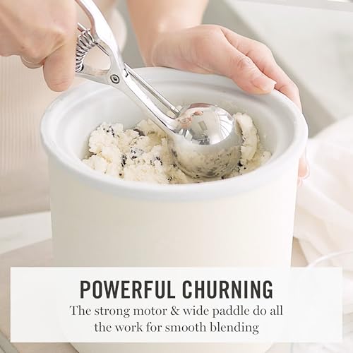 [Prime] $39.99 | Martha Stewart Ice Cream Maker Machine, 2QT Double Insulated Freezer Bowl - image 6