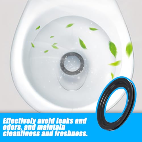 Image of zipelo 3PCS RV Toilet Seal, OEM# 385311658 Vehicle Flush Ball Seal Replacement Kits, Camper Toilet Seal Parts Accessories Solve The Leakage Problem for RV 300 310 320 Pedal Flush Toilets