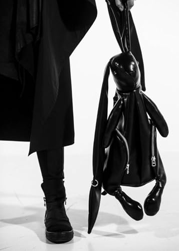 BACKPACK BUNNY HEFNER. BLACK4