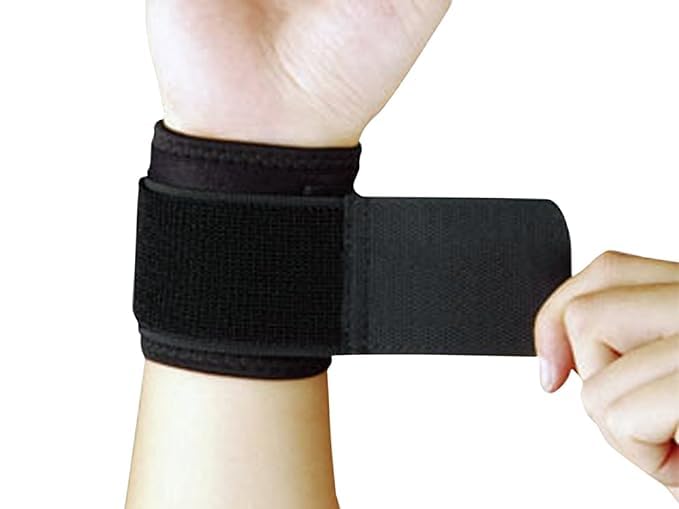 VINSU Wrist Brace Adjustable Wrist Support for Arthritis and Tendinitis Pain Relief - Ergonomic Hand Wrist Wraps Compression Strap for Working Out Sport Weightlifting