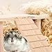 FRCOLOR Wooden Hamster Cage Ladder with Multi-Functional Platform Small Animal Climbing Ramp for Hamsters and Small Pets 9.45X6.3X5.31In