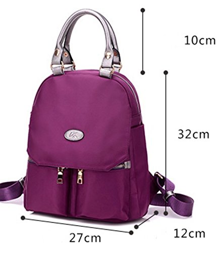Sacs de dames en nylon résistant et imperméable avec poches multiples - 3