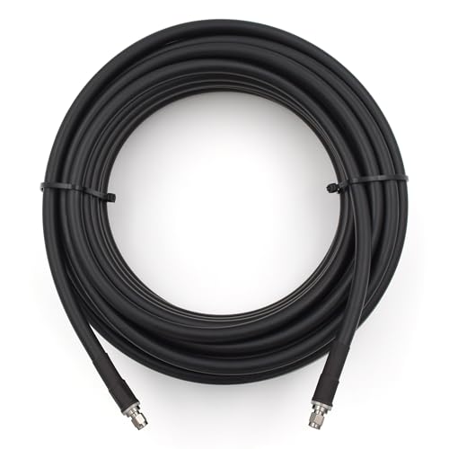 Câble SMA mâle à SMA mâle 12m à faible perte et câble étanche 50ohm 8D-FB