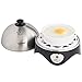 VonShef 7- Egg Electric Cooker Stainless Steel with Poacher & Steamer Attachment