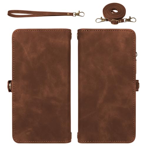 Coque Samsung Note 10 5G Asuwish avec portefeuille amovible et verre trempé - 3