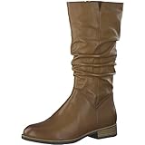 Innensohle aus Textil Tamaris Damen Stiefel 25345-21,Frauen Boots,Reißverschluss,Blockabsatz 3cm,Muscat,EU 39