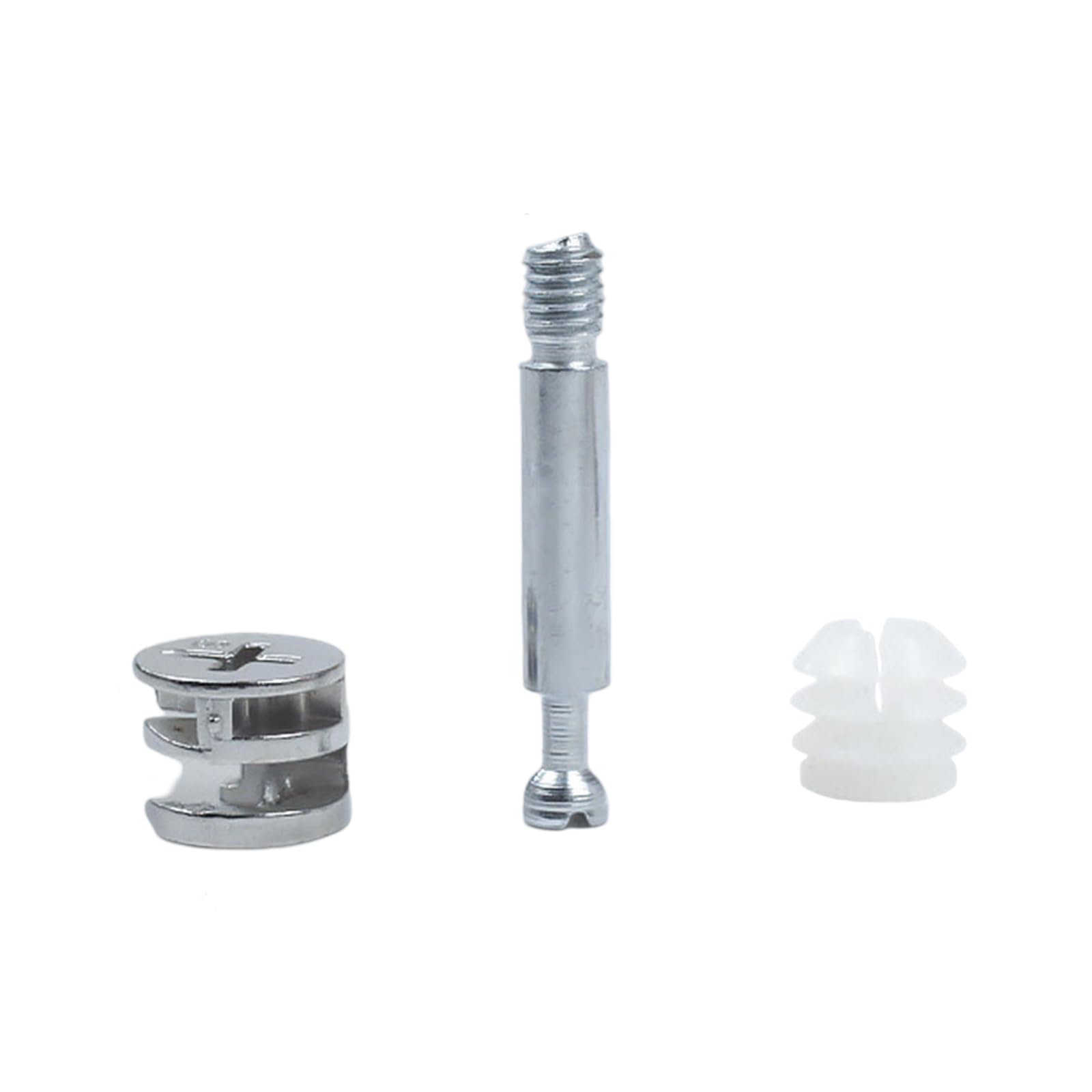 Buxuaaaa A 20Pcs Furniture Connector Eccentric Wheel Connecting Fitting Furniture Cabinet Wheel Nut Connection Desk Link Fixer Clothes Cabinet Desk Link Fixer