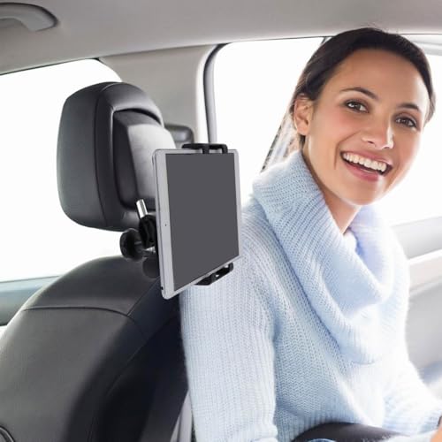Soporte para teléfono móvil DIYEAH y tablet para coche con estante de material duradero 6