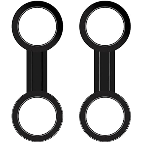 SIXQJZML 2 Pieces Scuba Diving Dive Snorkeling Silicone Snorkel Mask Strap Keeper Holder Clip Retainer Attachment Gear Spare Part Accessories Cover