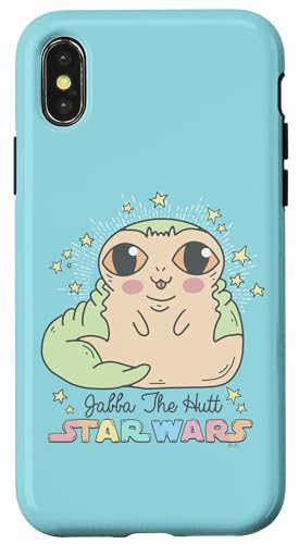 Coque iPhone X/XS Star Wars premium Jabba finition mate haute précision