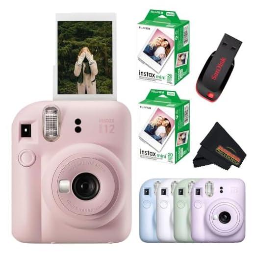 Fujifilm Instax Mini 12 Camera Bundle