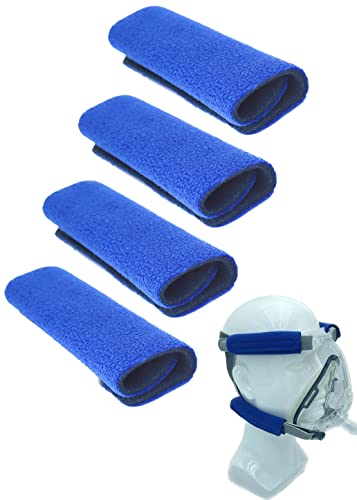 4 Pack Cpap Strap Covers ,Cpap Face Cushion Pads, Cpap Strap Comfort Pads, Cpap Mask Cover Compatible For Full Cpap Mask To Reduce Headgear Pressure And Cheek Red Marks And Discomfort #TOP1