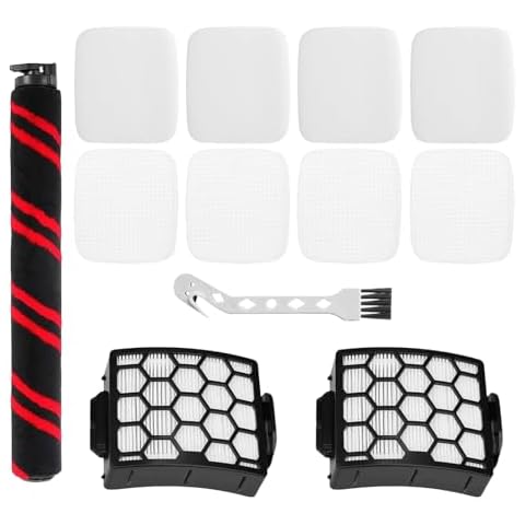 HEPA Filter Brush Roller Accessories Compatible with Shark UV900 Performance Lift-Away Duo Clean PowerFins Upright Vacuum Cleaner Replacement Parts XHF320 XFFK602UKT 1539FC3000 Cover