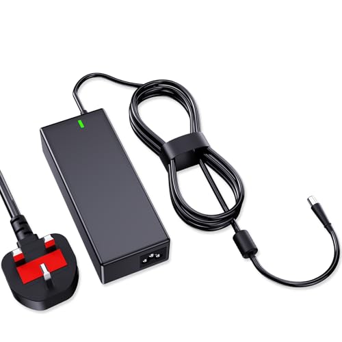 Yisbat 20V Monitor Power Cable Compatible with MSI Optix G241V G241 G24C6 G271 G272 G27C5 G32 3CB5 OPTIXG271 24”27" 32-inch Curved Gaming Monitors Power Adapter Charger