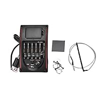【Guitar Accessories】 - EQ Equalizer Tuner Tuner for acoustic guitar musical instrument is great accessories for acoustic guitars. With this preamplifier you spend less time with the of controls and more time with playing. 【Guitar Accessories】 - EQ Eq...