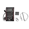 Pickup Under Saddle, PS 500 5Band Equalizer Digital Guitar Preamp Tuner Pickup for Acoustic Guitar Gitarren Pickup Acoustic Guitar preamp System Guitar Equalizer Set