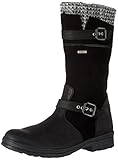 Weicher Gehcomfort Däumling Jungen Mädchen Alia Stiefel, Schwarz 70denver Schwarz, 27 EU Schmal