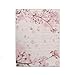 Snilety Floral File Folder Prganizer Desktop Pink Hummingbird Print PU Leather Office Folder Binder for Women Portable Padfolio Portfolio File Folder Size 12.6x9.84x0.6Inches