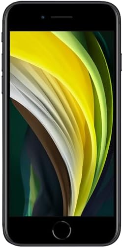 Apple iPhone SE 2nd Generation, US Version, 64GB, Black - Unlocked (Renewed)
