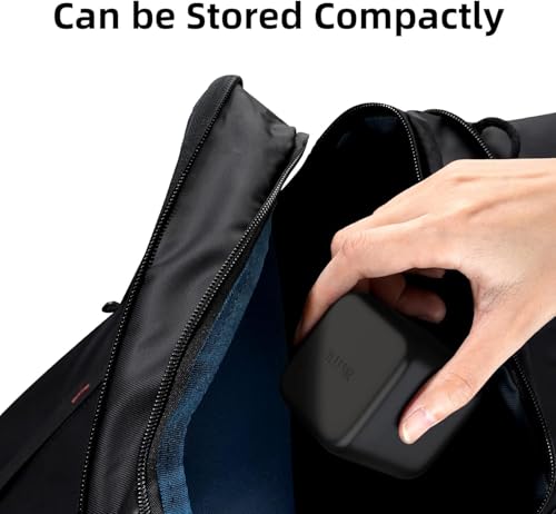 Akku-Ladegerät Dreifach- und Akku-Speicherbox mit Ladegerät mit 3 Kanälen mit 3 Li-Ion-Akkus für Go Pro Hero 12 Hero 11/10/9 Black (1+ 3 Akkus)