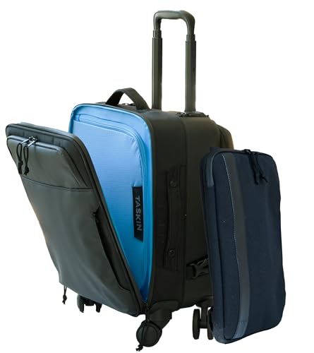 Taskin Swift 4-Wheel Hardside Hybrid Carry-On + Sleeve