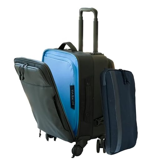 Can you fit two large luggage in uberx Taskin Swift Carry-On with Laptop Sleeve
