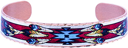 Brazaletes de plumas nativas americanas Cover