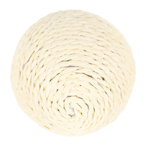 VICASKY Interactive Cat Ball Large Natural Chewing Ball for Kittens Cats Pet for Mental Stimulation and Playtime for Indoor Use Off