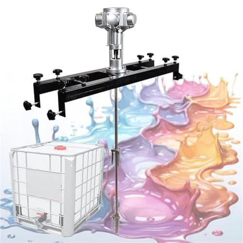 TGBHM Agitator Ton Barrel Pneumatic Mixer Electric Mixer Air Agitator Blender Stirrer for Paint Coating Materials Viscous Liquid Ink3Cylinders,3cylinders