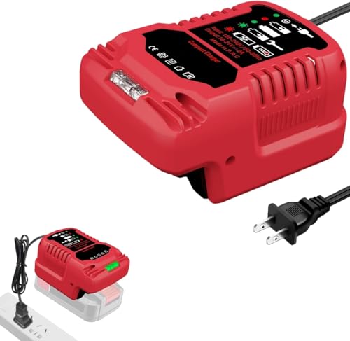 Compact Cordless Power Tool Battery Chargers (110V Input for Bauer 20V Battery Charger)