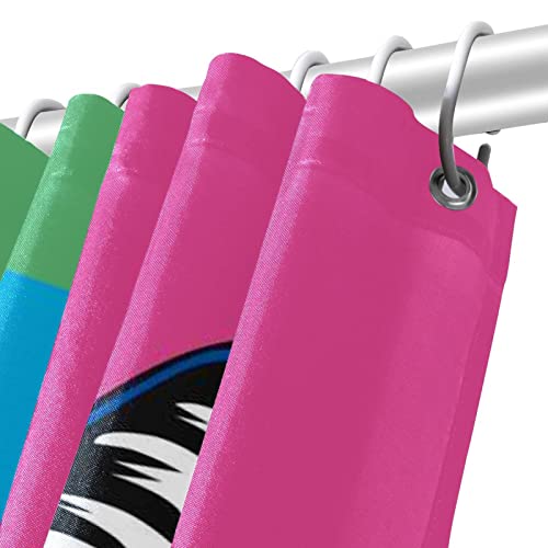 Rideau de douche motif chat grand format imperméable pour baignoire - 6