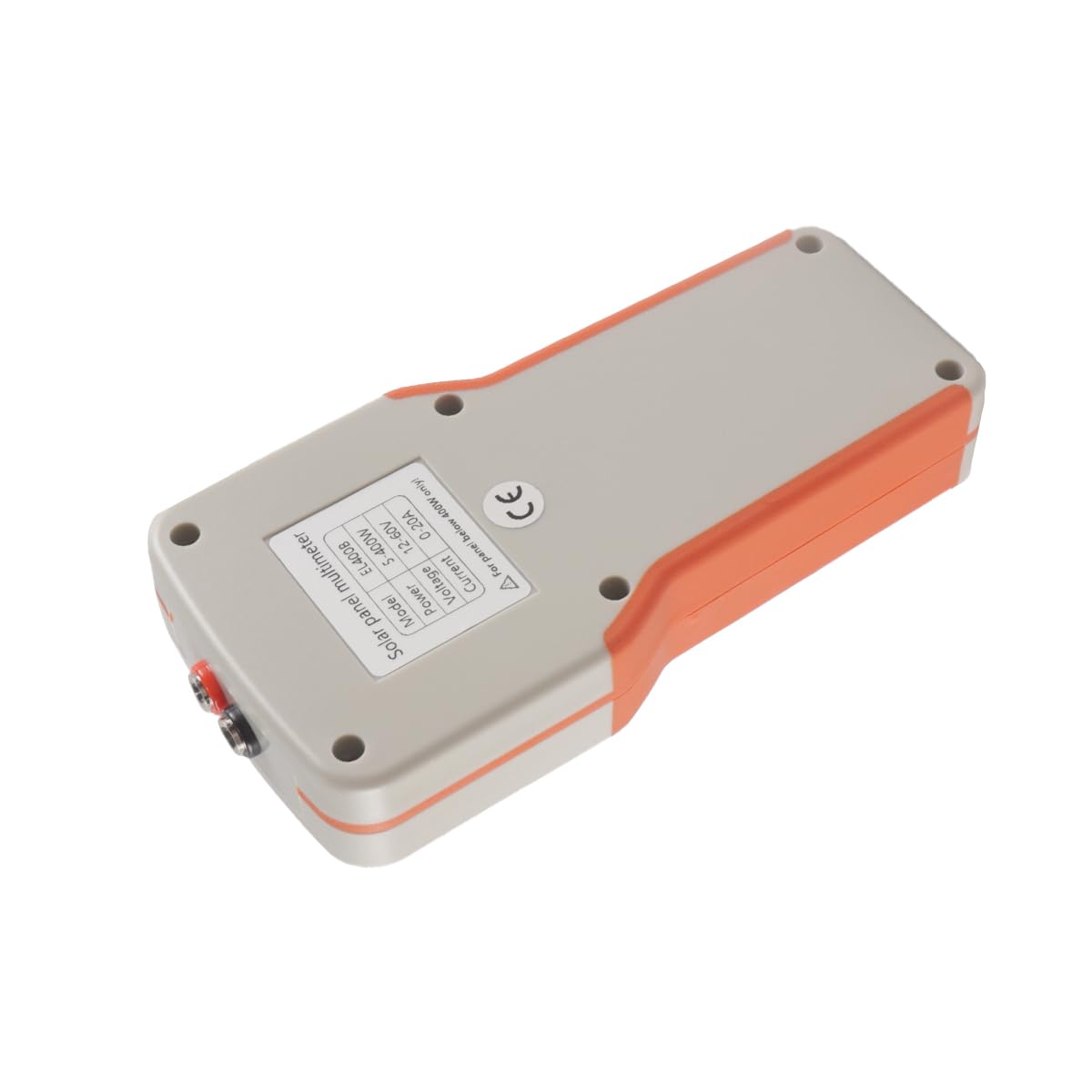 Misuratore MPPT solare, tester per pannelli fotovoltaici da 400 W, multimetro con display LCD, alimentato ad energia solare per la risoluzione dei problemi dei moduli fotovoltaici.