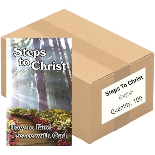 Steps to Christ trouver la paix avec Dieu guide spirituel chrétien en boîte de 100 livres