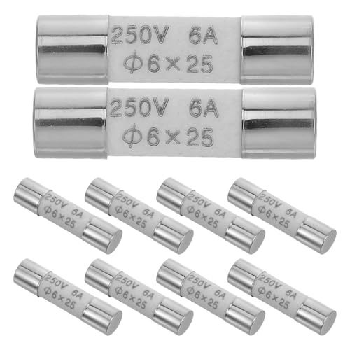 Anneome 10 piezas Fusibles para Multímetro Digital Fusible Cerámico Tubo para Protección de Circuito y Mediciones Precisas Compatibles con Multímetros Digitales Profesionales y
