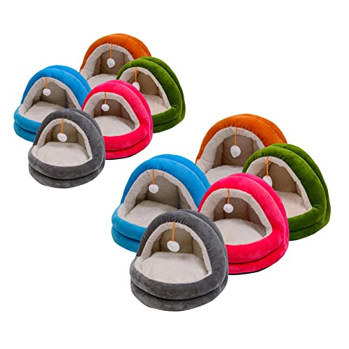 Maison pour animaux de compagnie Sharplace lit chaud chaton S