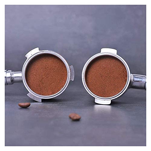 portafiltro Tenedor De Filtro Sin Fondo De Café De 54 Mm con Cesta, Acero Inoxidable Espresso Máquina De Reemplazo De… - Imagen 5