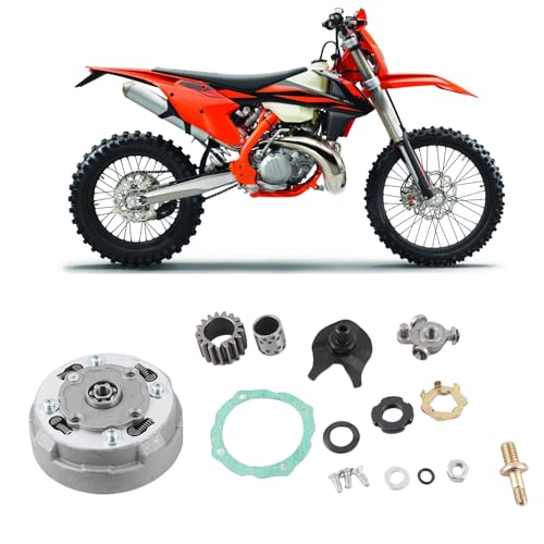 Aramox Embrayage Semi-Automatique 17 Dents pour ATV, Dirt Bike, Go Karts, Compatible avec