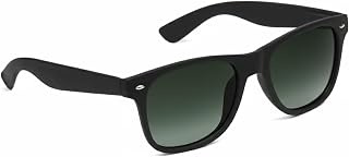 HAZON® Premium Rubber Coated UV400 Protected Goggles For Men | Stylish Sunglasses | Driving, Riding, Anti glare Glasses (W... Price In India