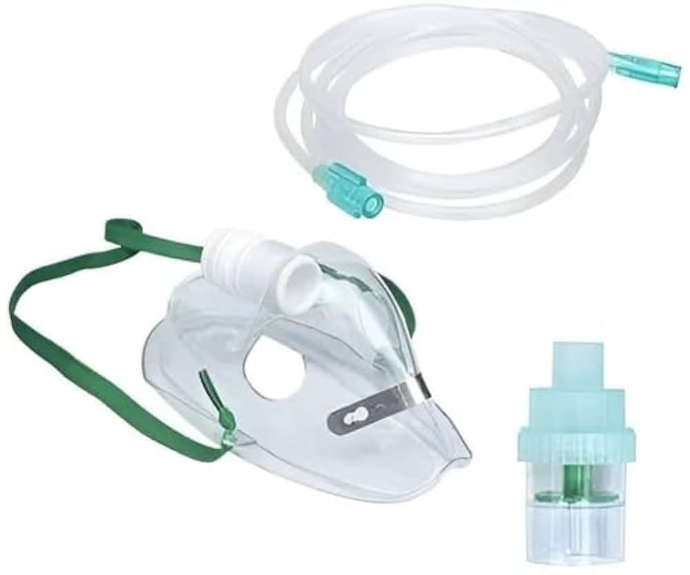 EZ-LIFE Adult Nebulizer Mask with Air Tube & Medicine Chamber - Lightweight, Latex-Free, Transparent Design for Easy Cleaning-image-32