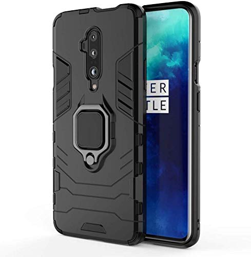 Helix Dual Layer Hard PC Back Case with Ring Grip Kickstand for OnePlus 7T pro McLaren Edition -Black (B082B79D3D) Amazon Price History, Amazon Price Tracker