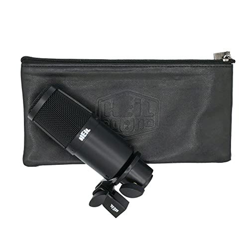 Heil Pr 30 Dynamic Xlr-Microphone For Video Podcast, Live Sound, Instrumentals, Recording, And Broadcast, Wide Frequency Response, Smooth Sound, Superior Rear Noise Rejection - Black #TOP2