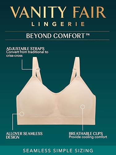 Image of Vanity Fair Women's Beyond Comfort Seamless Bra, Available in Sizes S-2XL