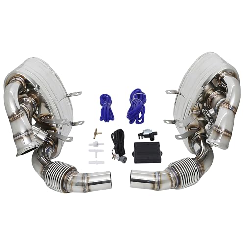 QYFNB Valved Performance Mufflers for Porsche 911 Carrera -