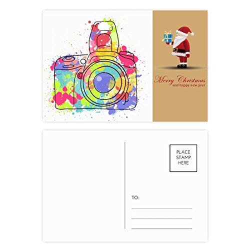 Cartes postales graffiti Père Noël pour rompre la monotonie des vœux traditionnels