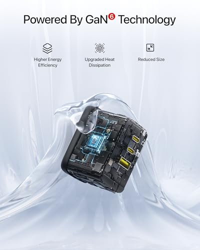Baseus Enerfill 70W USB C Charger, 3 Port Fast Charging Block - image 7