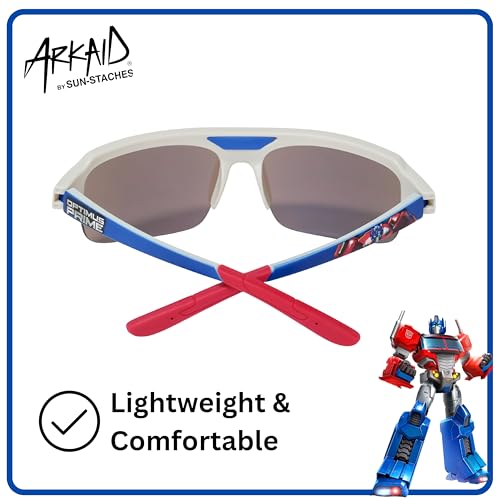 ARKAID Official Transformers Sunglasses for Kids | Optimus Prime | UV 400 | One Size Fits Most Kids3