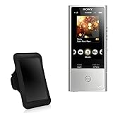 BoxWave Case Compatible with Sony NW-ZX100 - Sports Armband, Adjustable Armband for Workout and Running - Jet Black