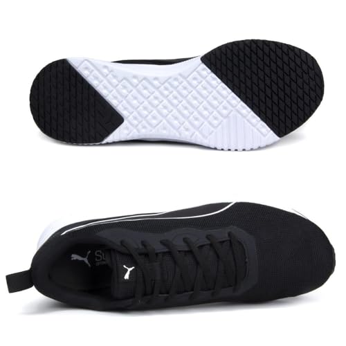 Tênis Puma Flyer Flex BDP Masculino Preto/Branco Detalhe 43