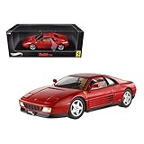 1989 Ferrari 348 TB Red Elite Edition 1/18 by Hotwheels V7436