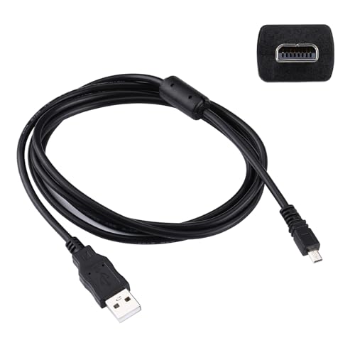 myikenjoy USB Cable for Fujifilm finePix charger cable X10,S9900W,JV100,F900EXR, HS50EXR,Real 3D W3, S9400W,SL1000,XF1,XP200,Z900EXR,USB Data Transfer Charging Cable for Fujifilm 3.3FT,Black